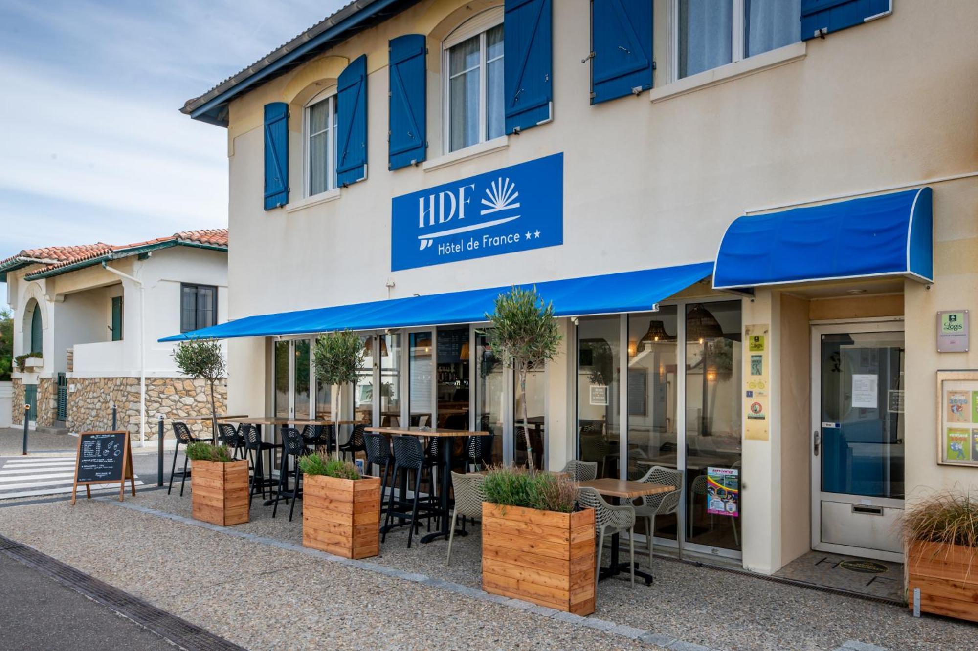 Logis Hotel De France Mimizan-Plage Exterior foto
